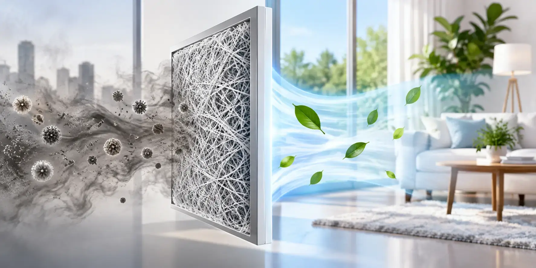 How Nanofiber Filter Media Can Improve Indoor Air Quality