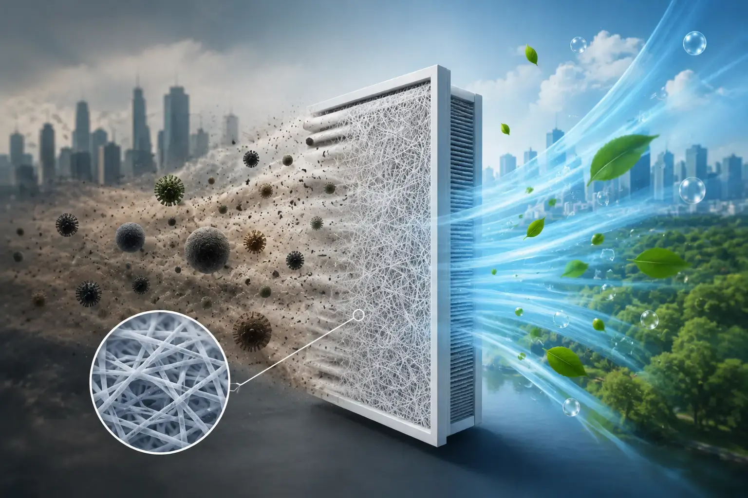 The Role of Nanofiber Filtration in Advanced Air Pollution Control